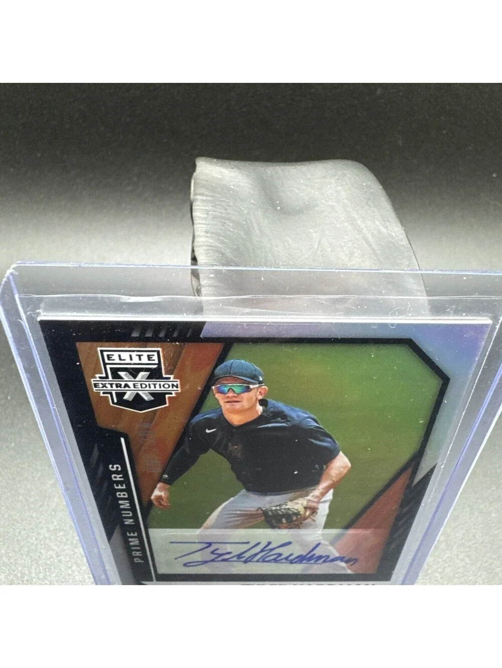 Tyler Hardman Elite Extra Edition No. 153 Autographed Panini 2021 097/204